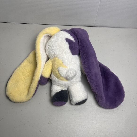 American McGee Plushie Dreadful Non-binary Bunny Purple Yellow Kawaii - No Bag - Picture 5 of 13